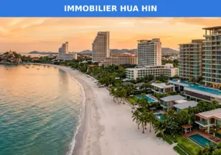 Immobilier Hua Hin 2026 — plage et villas en bord de mer
