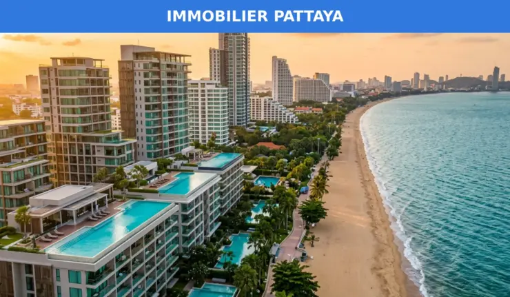 Immobilier à Pattaya en 2026 — condos et villas en bord de mer