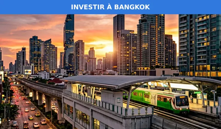 Investir dans l immobilier à Bangkok en 2026 — skyline et condominiums