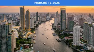 Marché immobilier Thaïlande T1 2026 — rendements, prix et tendances